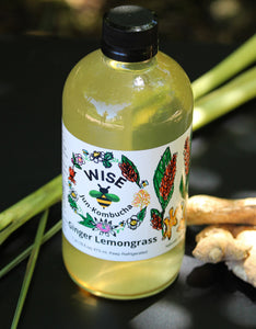 * Ginger Lemongrass Jun Kombucha