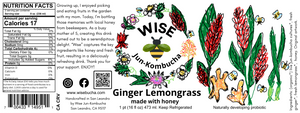 * Ginger Lemongrass Jun Kombucha