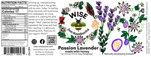 * Passion Lavender Jun Kombucha