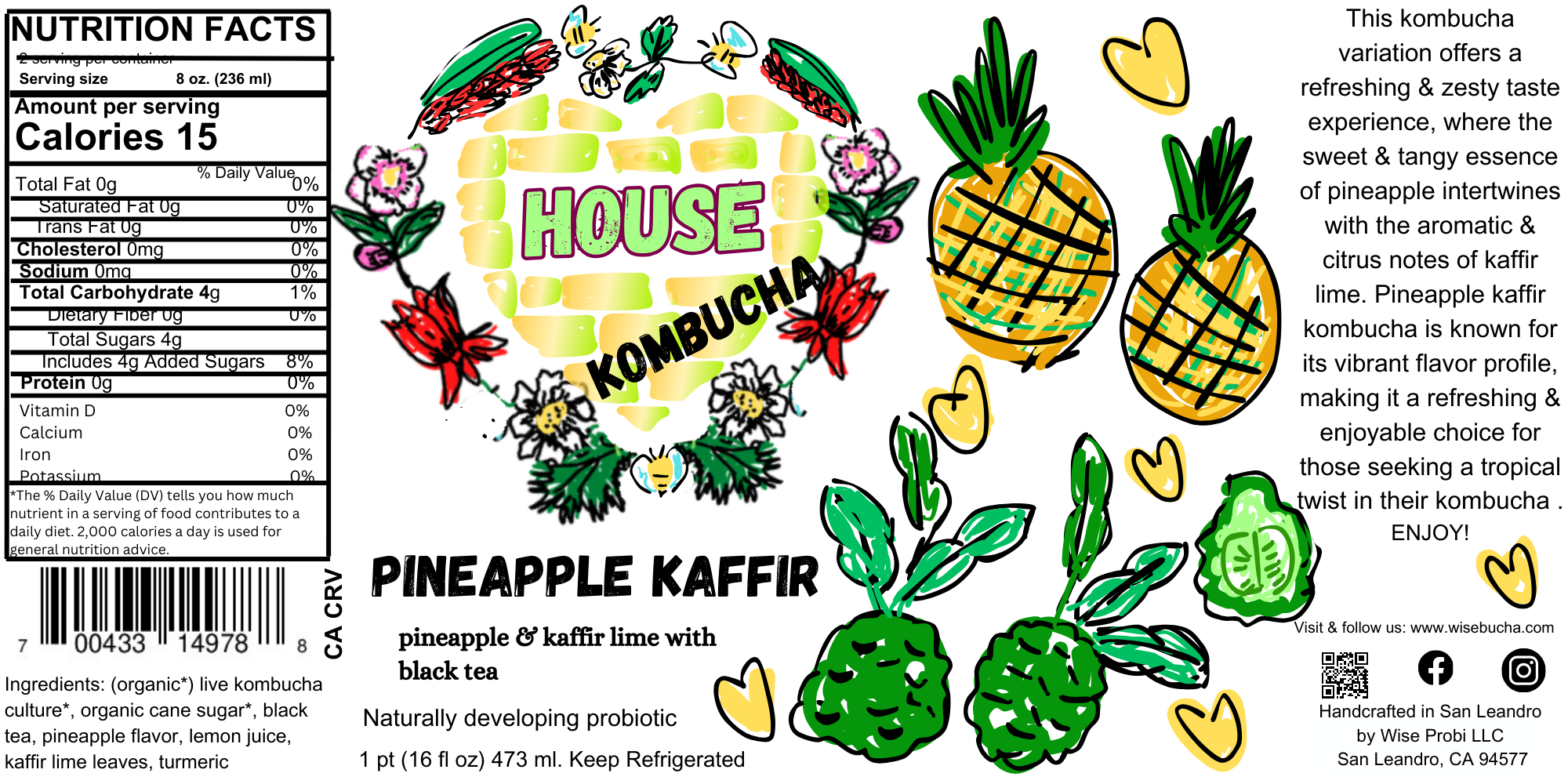 HK Pineapple Kaffir