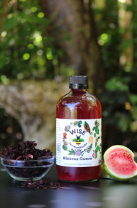 * Hibiscus Guava Jun Kombucha